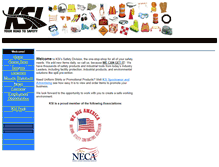 Tablet Screenshot of ksisafety.com